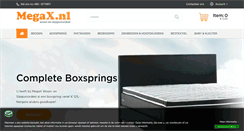 Desktop Screenshot of megax.nl