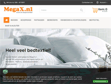 Tablet Screenshot of megax.nl